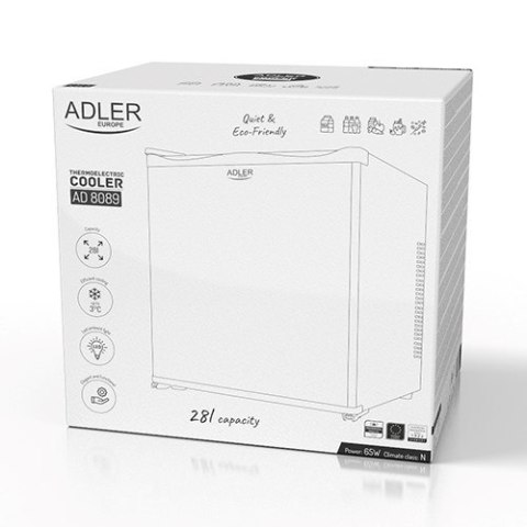 Chłodziarka termoelektryczna ADLER AD 8089 Chłodziarka termoelektryczna ADLER AD 8089