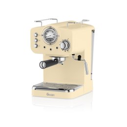 Ekspres ciśnieniowy Swan Espresso Coffee Machine SK22110CN (1100W; kolor kremowy) (WYPRZEDAŻ)