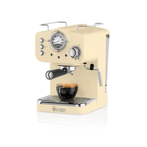 Ekspres ciśnieniowy Swan Espresso Coffee Machine SK22110CN (1100W; kolor kremowy) (WYPRZEDAŻ) Ekspres ciśnieniowy Swan Espresso Coffee Machine SK22110CN (1100W; kolor kremowy) (WYPRZEDAŻ)