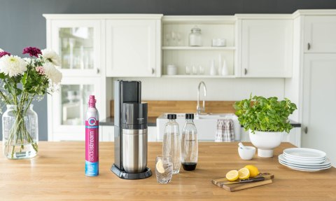 Ekspres SodaStream Duo czarny, 2 butelki Ekspres SodaStream Duo czarny, 2 butelki
