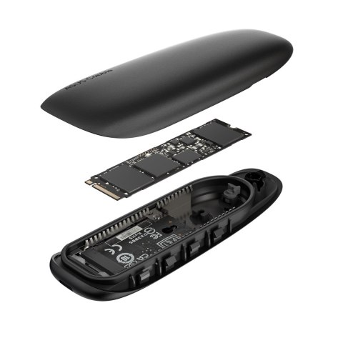 Obudowa SSD ASUS COBBLE Black USB 3.2 GEN 2x1 Type C Obudowa SSD ASUS COBBLE Black USB 3.2 GEN 2x1 Type C