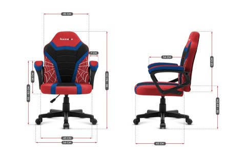 Fotel gamingowy dla dziecka Huzaro Ranger 1.0 Spider Fotel gamingowy dla dziecka Huzaro Ranger 1.0 Spider
