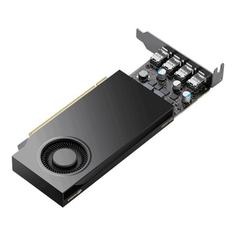Karta graficzna NVIDIA RTX A1000 8GB, GDDR6, 4x DisplayPort, PCI Express 4.0, ATX - ATX bracket, Small Box Karta graficzna NVIDIA RTX A1000 8GB, GDDR6, 4x DisplayPort, PCI Express 4.0, ATX - ATX bracket, Small Box