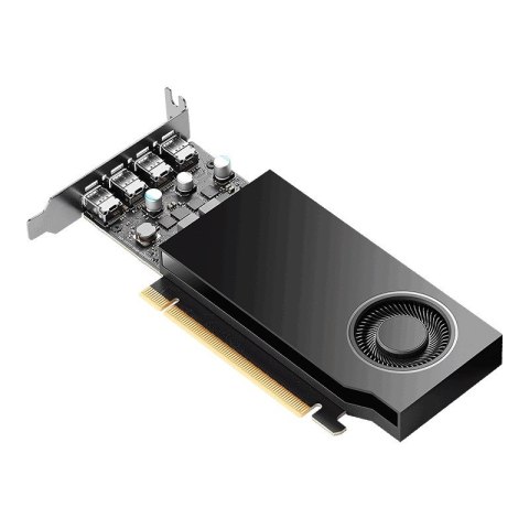 Karta graficzna NVIDIA RTX A1000 8GB, GDDR6, 4x DisplayPort, PCI Express 4.0, ATX - ATX bracket, Small Box Karta graficzna NVIDIA RTX A1000 8GB, GDDR6, 4x DisplayPort, PCI Express 4.0, ATX - ATX bracket, Small Box