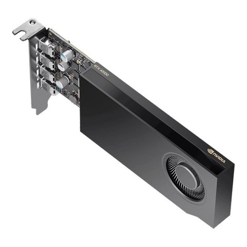 Karta graficzna NVIDIA RTX A1000 8GB, GDDR6, 4x DisplayPort, PCI Express 4.0, ATX - ATX bracket, Small Box Karta graficzna NVIDIA RTX A1000 8GB, GDDR6, 4x DisplayPort, PCI Express 4.0, ATX - ATX bracket, Small Box