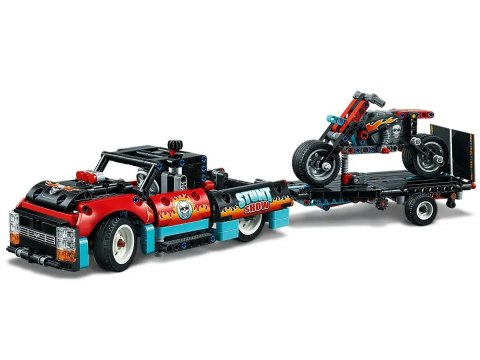 LEGO Technic 42106 - Furgonetka i motocykl kaskaderski LEGO Technic 42106 - Furgonetka i motocykl kaskaderski