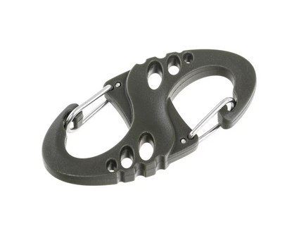 Zestaw karabińczyków Mil-Tec S-Hook - Zielony Zestaw karabińczyków Mil-Tec S-Hook - Zielony