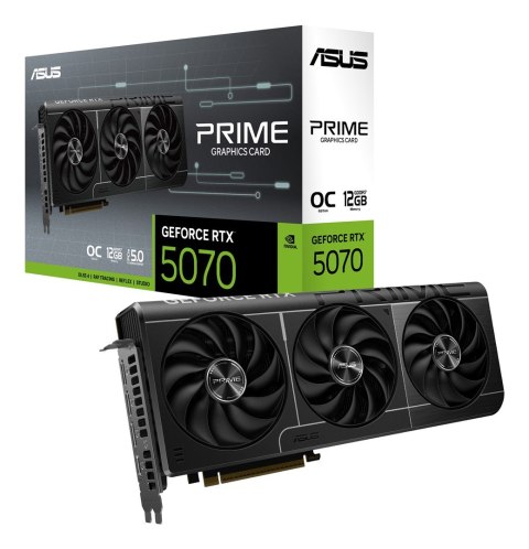 Karta graficzna ASUS PRIME GeForce RTX 5070 OC 12GB Karta graficzna ASUS PRIME GeForce RTX 5070 OC 12GB