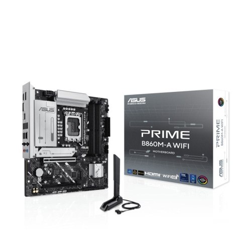 Płyta główna PRIME B860M-A WIFI s1851 XDDR5 USBC mATX Płyta główna PRIME B860M-A WIFI s1851 XDDR5 USBC mATX