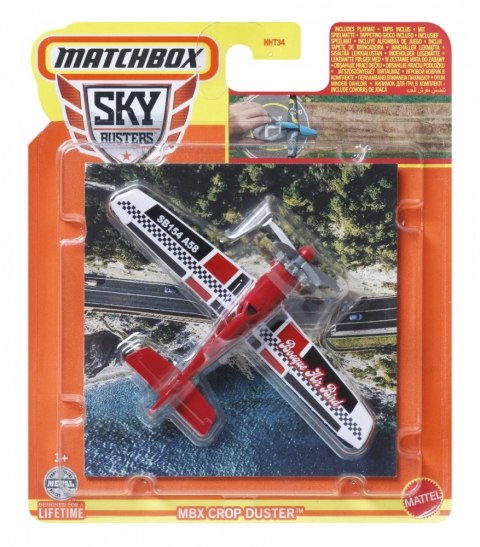 Samolot + Mata Matchbox Display 8 sztuk Samolot + Mata Matchbox Display 8 sztuk
