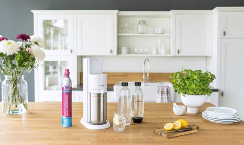 Ekspres SodaStream Duo biały , 2 butelki Ekspres SodaStream Duo biały , 2 butelki