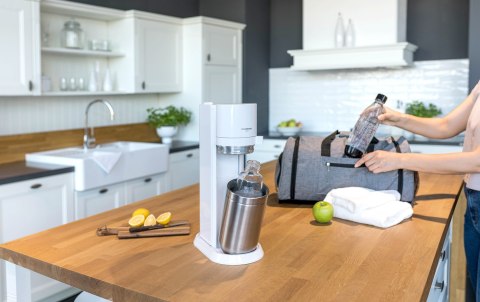 Ekspres SodaStream Duo biały , 2 butelki Ekspres SodaStream Duo biały , 2 butelki